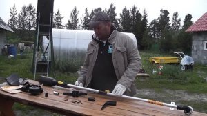 Обзор СБОРКА и тест ТРИМЕРА  Huter GET-2HP/1500