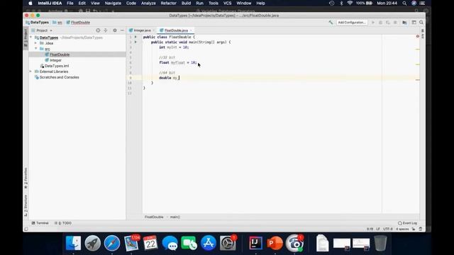 VARIABLES, DATATYPES & OPERATORS IN JAVA-CLASS 2B смотреть онлайн