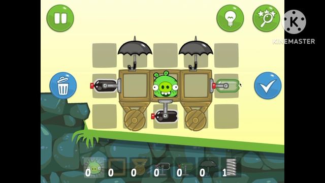 Playing bad piggies for first time смотреть онлайн