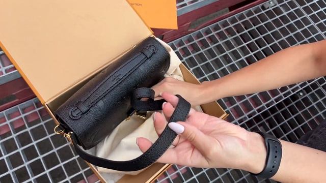 Louis Vuitton Pochette Metis. Распаковка и обзор реплики.