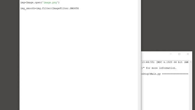 Python PIL - Smooth an Image смотреть онлайн