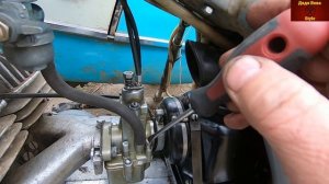 Карбюратор К-62Д . Иж Юпитер 4 . Регулировка . Тест на ходу .