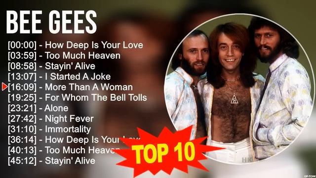 B e e G e e s Best Songs ? 70s 80s 90s Greatest Music Hits ? Golden Playlist смотреть онлайн