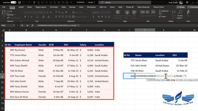 How To VLOOKUP & Handle VLOOKUP Error #NA In Excel смотреть онлайн