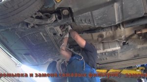 Удаление сажевого фильтра на  Volkswagen Multivan  . Удаление сажевого фильтра в СПБ.