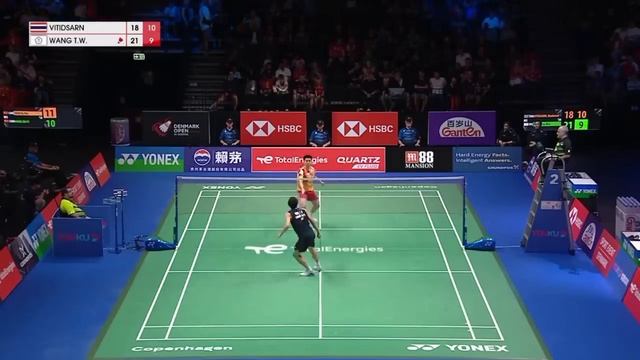 Badminton Men's Singles 2023 | Wang Tzu Wei (TPE) vs Kunlavut Vitidsarn (THA) | World Championships смотреть онлайн