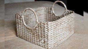 Мастер-класс "Квадратная корзинка для хранения" своими руками.