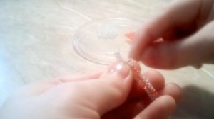 (2)Cалфетка из бисера.Часть 1 из 4.