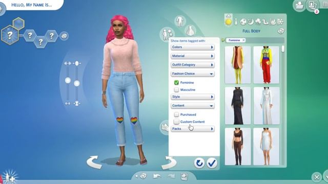 Maxis Match CAS CC| The Sims 4 смотреть онлайн