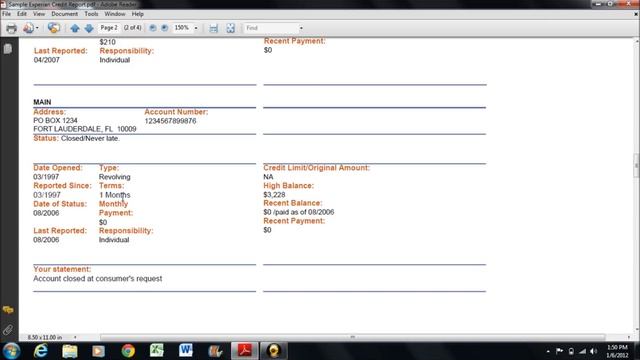 CRC - How to read an Experian credit report смотреть онлайн