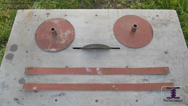 Самодельная ГАЗОНОКОСИЛКА, ИЗГОТОВЛЕНИЕ КОЛЁС смотреть онлайн