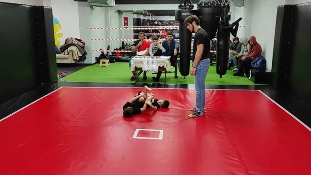 Внутриклубный турнир по грепплингу. город Буйнакск. MK Team AGATE. 22 кг. смотреть онлайн