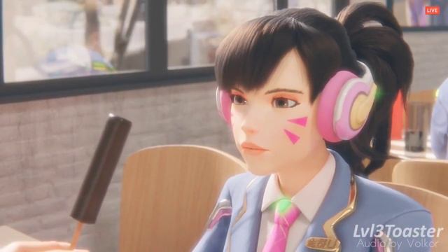 overwatch tracer want to eat ice cream. смотреть онлайн