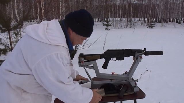 "Сайга-9" ,корректировка мушки, пристрелка коллиматорного прицела смотреть онлайн