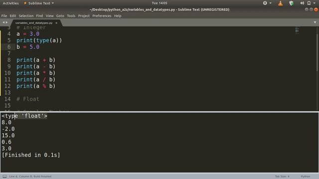 PYTHON | Part - 2 | Numeric Data Types in Python | INT | FLOAT | COMPLEX NUMBER смотреть онлайн