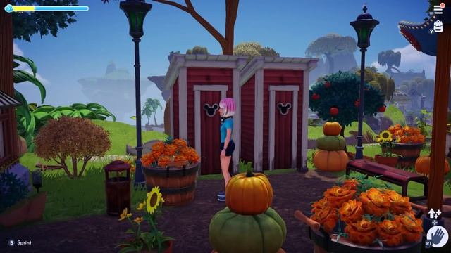 Insane Epic Disney Dreamlight Valley Amusement Park Tour!! смотреть онлайн