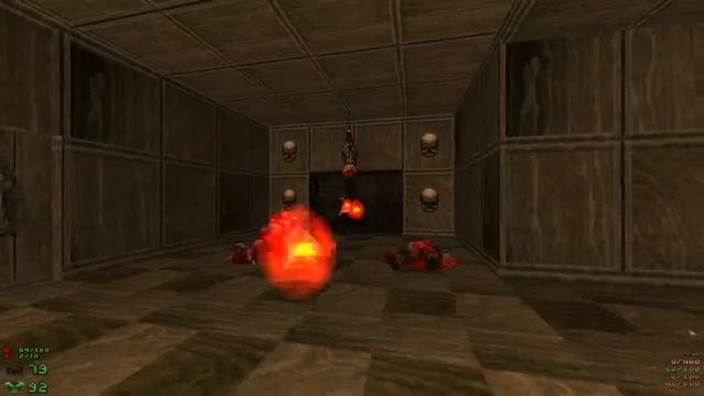 The Ultimate Doom - E2M5 Command Center Secret Exit - UVMAX 100% Secrets 60fps Uncommented смотреть онлайн