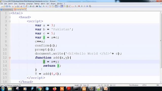 Variable Declaration in Java Script (02) || Urdu || Hindi || JavaScript for Beginners смотреть онлайн