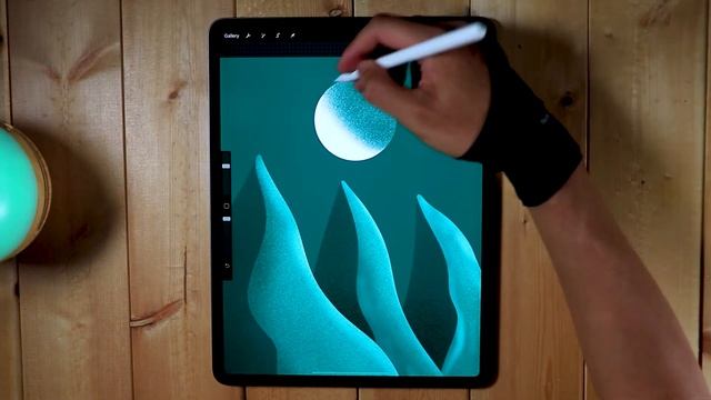 Drawing in Procreate and Ipad pro 2020 | Designing a Poster in Procreate смотреть онлайн