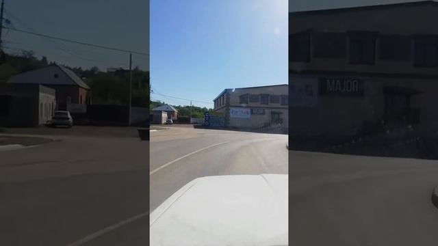 Просто дорога, Октябрьск, Самарская область май 2021 года.