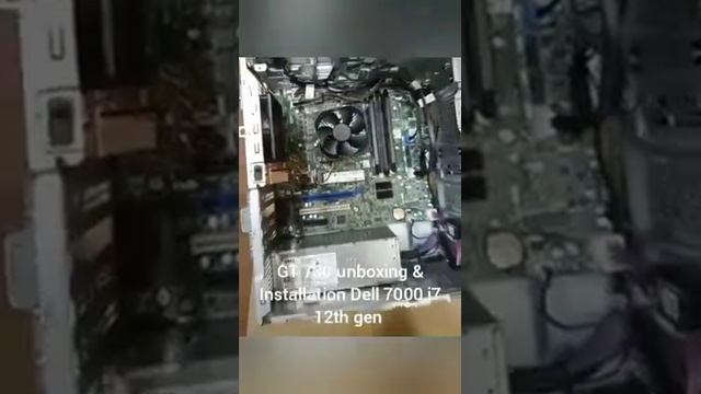 @GT 730 4GB unboxing & Installation to Dell Optiplex 7000 i7 12th gen смотреть онлайн