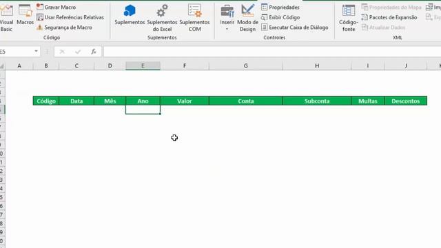 Salvar Dados de Listbox VBA para Planilha e Gerar PDF - Controle Financeiro Excel - Aula 15 смотреть онлайн