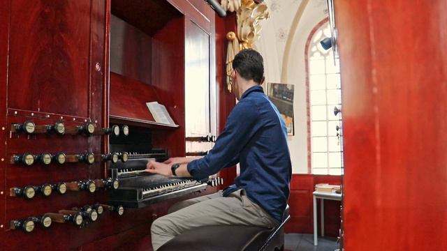 Improvisatie Psalm 107 vers 12 - Grote of St. Maartenskerk te Zaltbommel смотреть онлайн