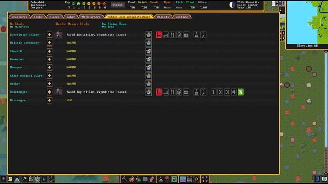 Легендарная игра Dwarf Fortress версия Steam. Обзор. Дварф новичок