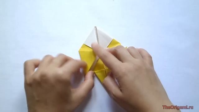 Оригами птица | Как сделать птицу из бумаги смотреть онлайн