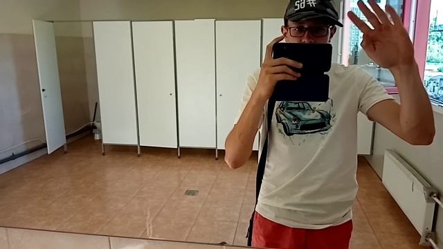 Обзор туалетной кабинки!