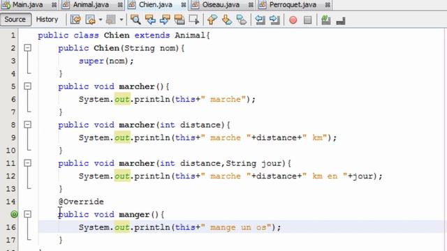 Java Cours درس جافا 76 L'Héritage Résumé des Acquis смотреть онлайн