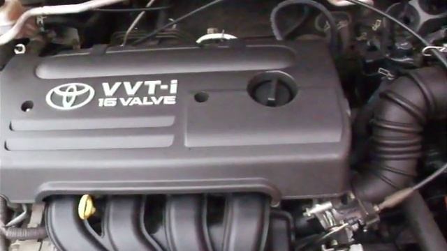 Toyota Corolla (E12) 1.4 Ticking noise / Tapping noise VVTi смотреть онлайн