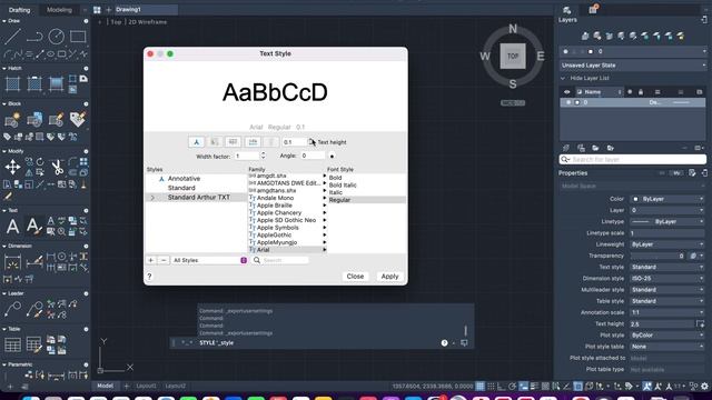AutoCAD for Mac 2024 - Export Settings between version смотреть онлайн