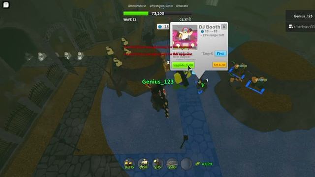 Duo Halloween Event: Roblox Tower Defense Simulator смотреть онлайн