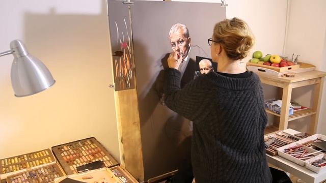 Painting On Pastel, Pastel Portrait By Bogra Art Studio