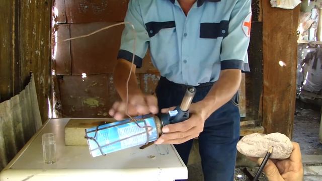 Получаю осадок и плавлю горелкой смотреть онлайн