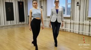 Урок дефиле - основы красивой осанки, походки. Постановка рук.