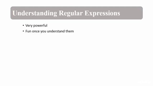 The Complete Regular Expressions Course with Exercises : What is Regular Expression смотреть онлайн