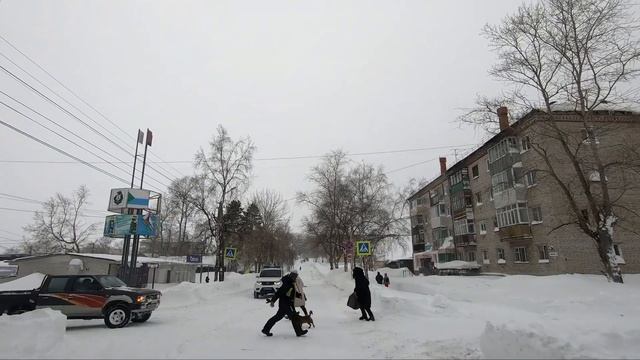 Третий день под властью циклона / Николаевск-на-Амуре / 16.12.2022 смотреть онлайн