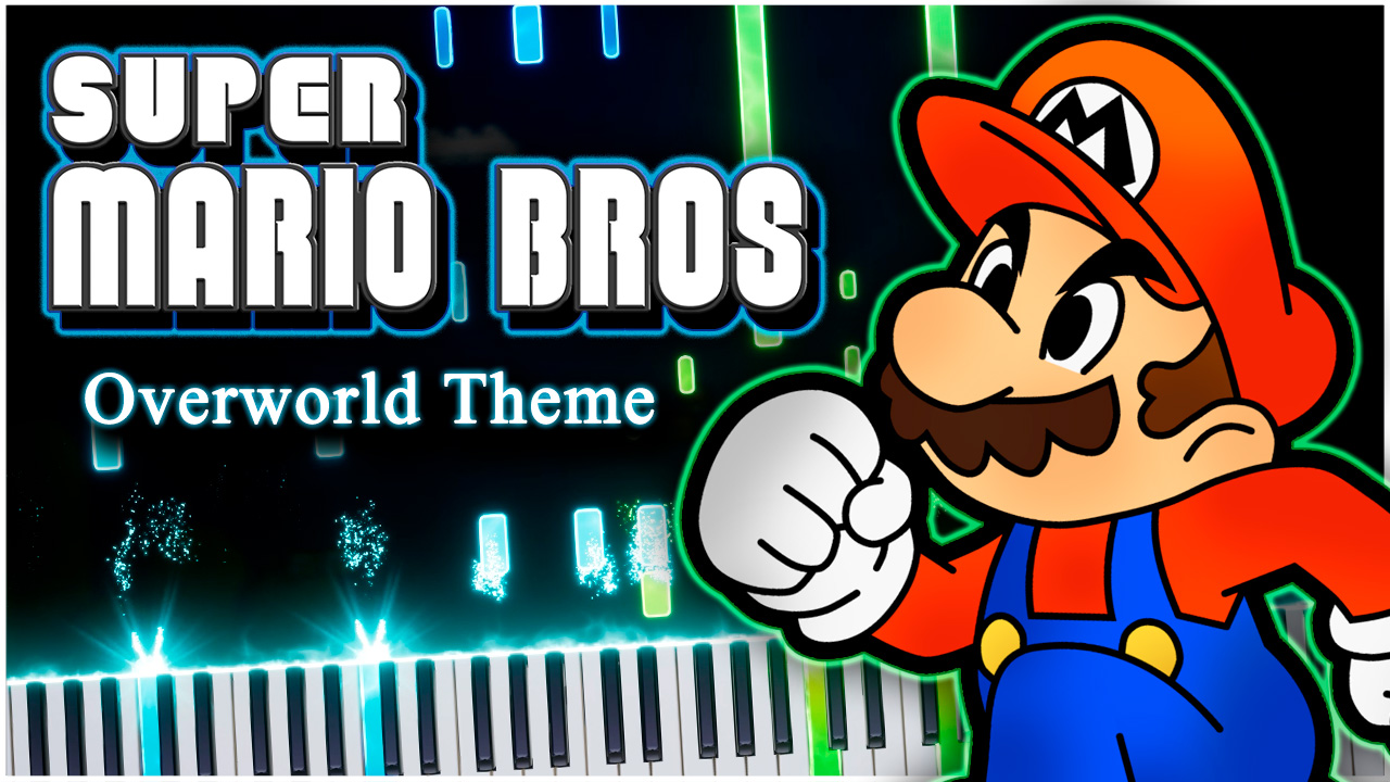 Overworld Theme / Ragtime (Super Mario Bros. 2) 【 КАВЕР НА ПИАНИНО 】 смотреть онлайн