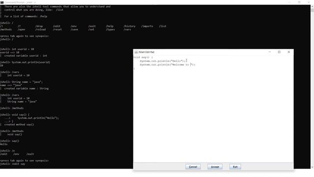Java 9 new features | JShell A command line tool for Java Developer | REPL Java Tool смотреть онлайн