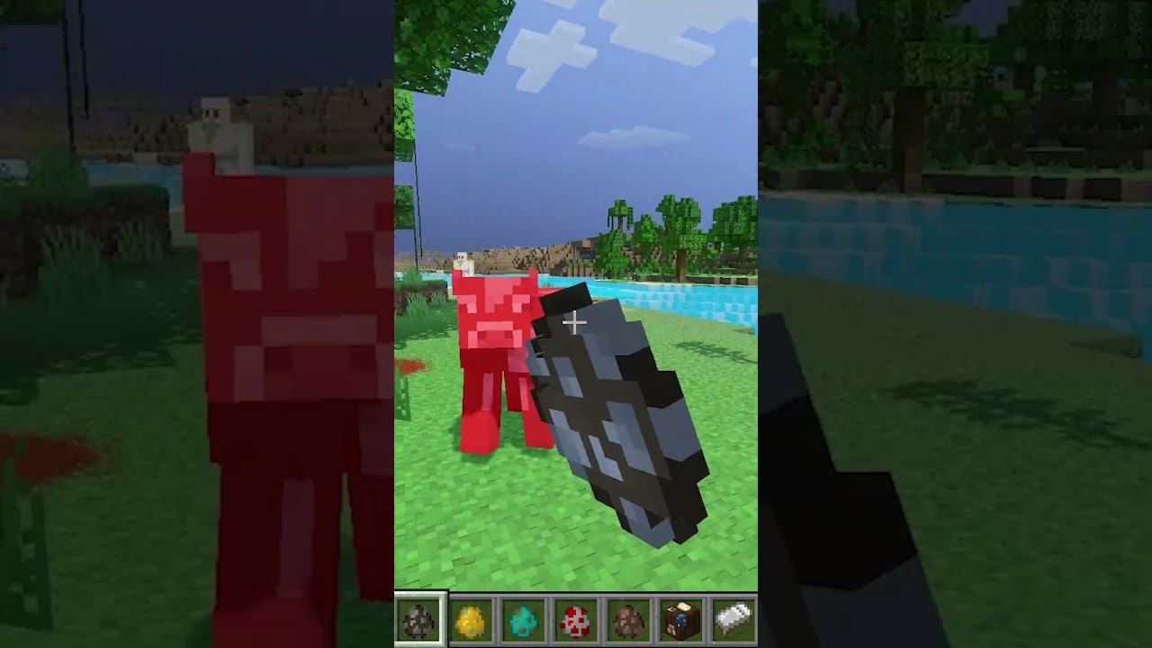 Кровь от мобов! Реалистичность в Майнкрафт ПЕ на телефоне. Ресурспак для Minecraft PE (Bedrock). смотреть онлайн