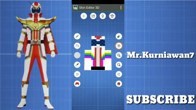 Skin Minecraft Super Sentai - Kikai Sentai Zenkaiger - Zenkaiser смотреть онлайн