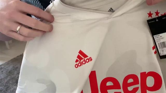 Adidas Juventus Away Soccer Men's Jersey 2019 20 Unboxing смотреть онлайн