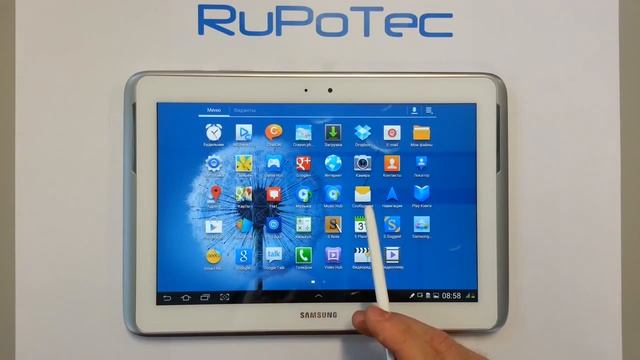 Обзор планшета Samsung Galaxy Note 10 1 Part 3 Приложения смотреть онлайн