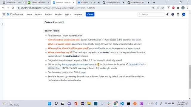 Postman Tutorials | 10 | Bearer Token Authorization | தமிழ் смотреть онлайн