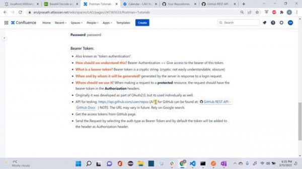 Postman Tutorials | 10 | Bearer Token Authorization | தமிழ்