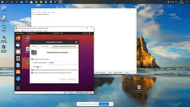 Tarea Servicio Samba Windows - Linux смотреть онлайн