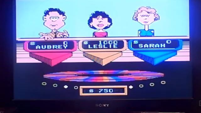 NES Wheel of Fortune Featuring Vanna White 4th Run Game #2 смотреть онлайн