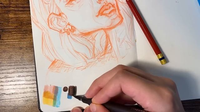 ☕️ SKETCHBOOK SESSION #8 || ??✨Trying out the UPCRATE Art Supply Box! :D смотреть онлайн
